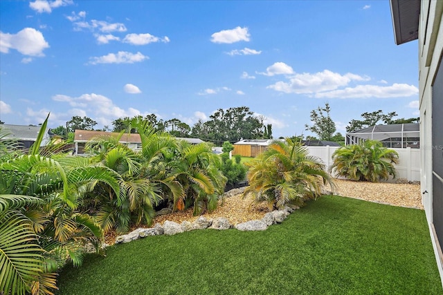 1876 Livingstone St, Sarasota, FL 34231 - view of fenced backyard
