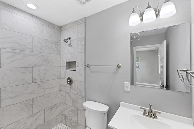 3327 King Blvd, Sarasota, FL 34234 - bathroom with tiled shower and vanity