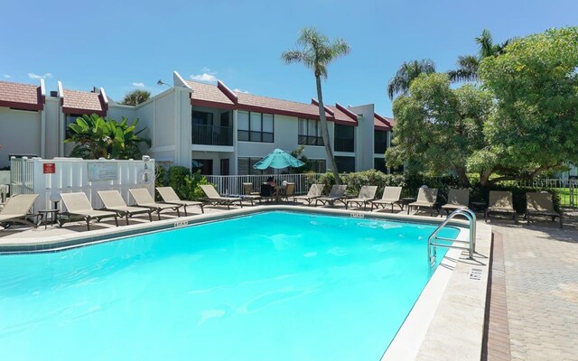 1801 Gulf Dr N Unit 276, Bradenton Beach, FL 34217 - community pool with a patio area
