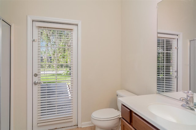 5405 98th Ave E, Parrish, FL 34219 - full bathroom featuring vanity and a shower with door