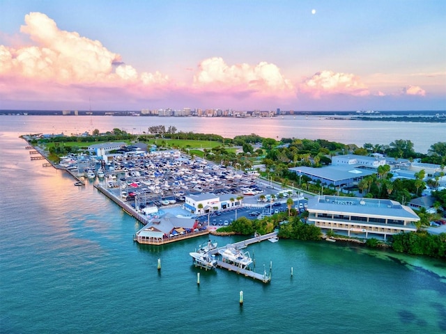 701 Marbury Ln, Longboat Key, FL 34228 - aerial view of a large body of water