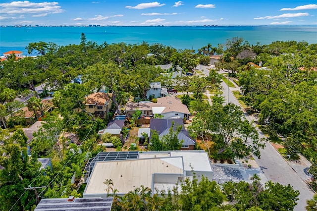 904 Virginia Dr, Sarasota, FL 34234 - aerial perspective of suburban area featuring a nearby body of water