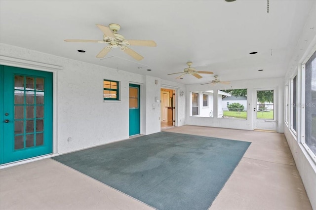 2708 Wilkinson Rd, Sarasota, FL 34231 - unfurnished sunroom featuring plenty of natural light