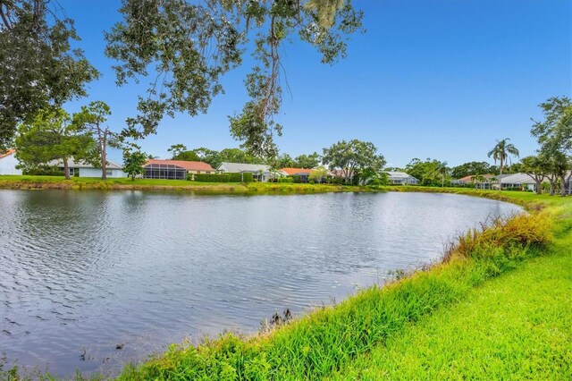 5766 Beaurivage Ave, Sarasota, FL 34243 - water view featuring nearby suburban area