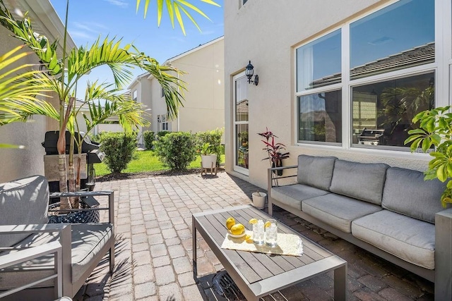 12017 Cranston Way, Bradenton, FL 34211 - view of patio featuring an outdoor hangout area