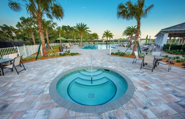 12017 Cranston Way, Bradenton, FL 34211 - community pool with a patio area and outdoor dining area