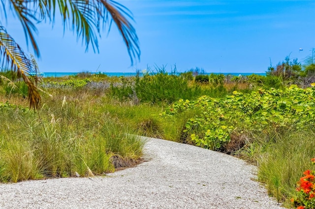 546A Beach Rd Unit A544, Sarasota, FL 34242 - view of yard with a water view
