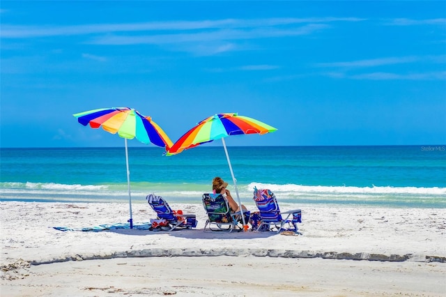 546A Beach Rd Unit A544, Sarasota, FL 34242 - water view with nearby beach