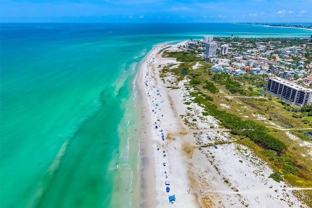 546A Beach Rd Unit A544, Sarasota, FL 34242 - aerial view of expansive beach