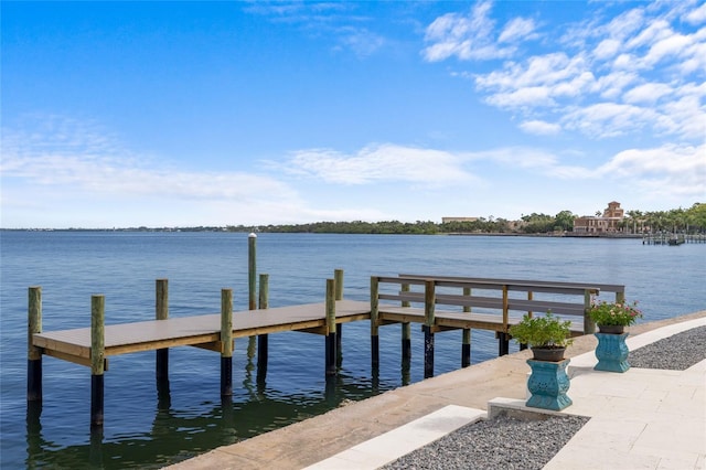 309 Ringling Point Dr, Sarasota, FL 34234 - dock area with a water view