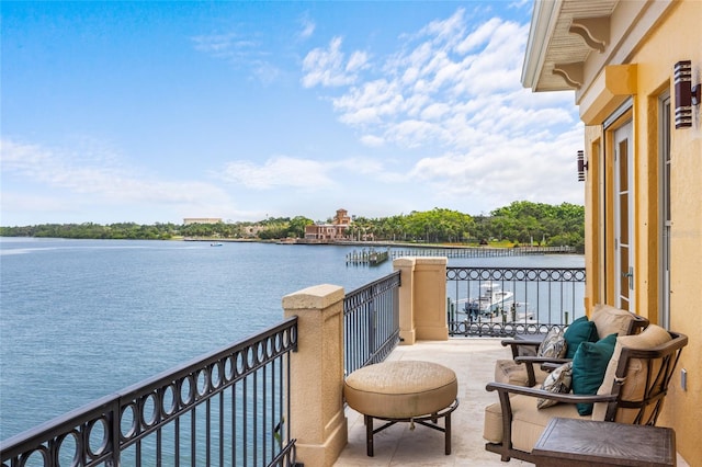 309 Ringling Point Dr, Sarasota, FL 34234 - balcony with a water view