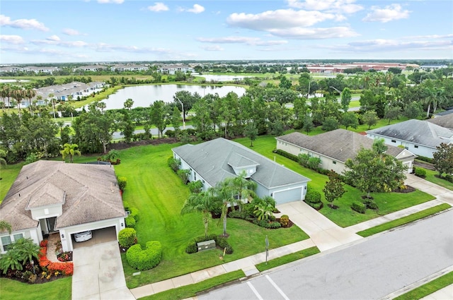 4654 Claremont Park Dr, Bradenton, FL 34211 - aerial view of residential area featuring a nearby body of water