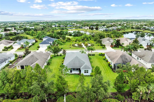 4654 Claremont Park Dr, Bradenton, FL 34211 - aerial view of residential area with a large body of water