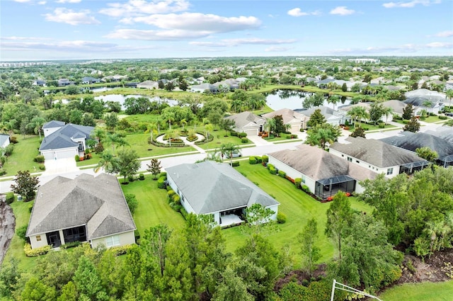 4654 Claremont Park Dr, Bradenton, FL 34211 - aerial view of residential area with a large body of water