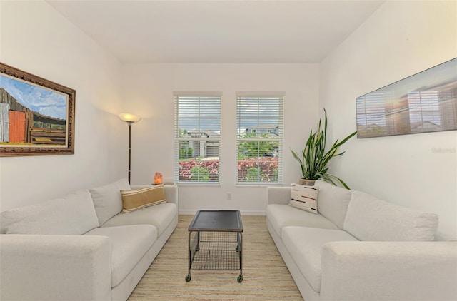 3602 Secret Stroll Dr, Sarasota, FL 34240 - living room featuring baseboards