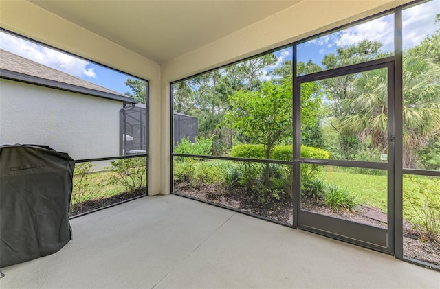 3602 Secret Stroll Dr, Sarasota, FL 34240 - view of unfurnished sunroom