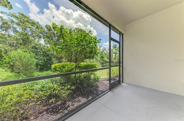 3602 Secret Stroll Dr, Sarasota, FL 34240 - view of unfurnished sunroom