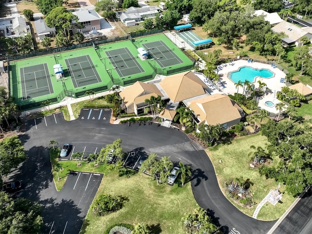 154 Inlets Blvd, Nokomis, FL 34275 - aerial view of property's location with a pool area