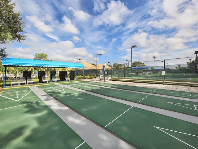 154 Inlets Blvd, Nokomis, FL 34275 - view of property's community featuring a tennis court