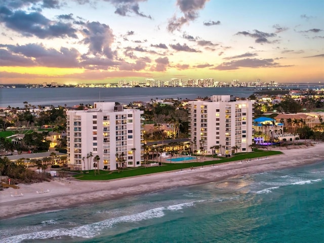 1000 Longboat Club Rd Unit 1105, Longboat Key, FL 34228 - bird's eye view of unending shoreline