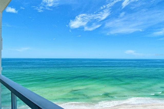 1000 Longboat Club Rd Unit 1105, Longboat Key, FL 34228 - water view featuring local beach