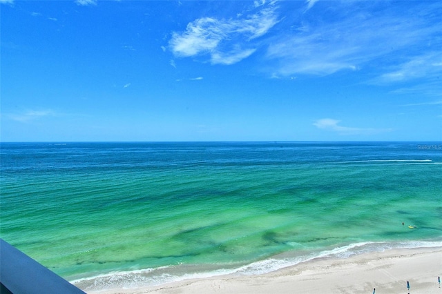 1000 Longboat Club Rd Unit 1105, Longboat Key, FL 34228 - water view with local beach