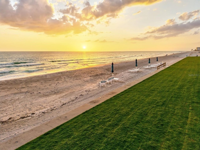 1000 Longboat Club Rd Unit 1105, Longboat Key, FL 34228 - water view with nearby beach