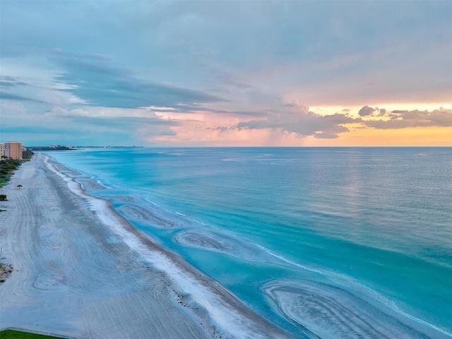 1000 Longboat Club Rd Unit 1105, Longboat Key, FL 34228 - water view with nearby beach