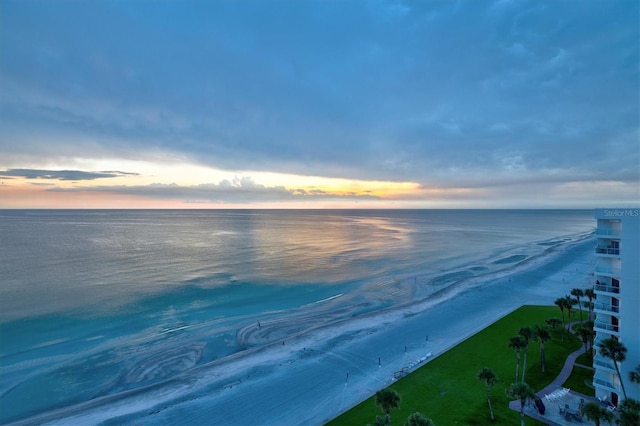 1000 Longboat Club Rd Unit 1105, Longboat Key, FL 34228 - water view featuring nearby beach