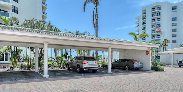 1000 Longboat Club Rd Unit 1105, Longboat Key, FL 34228 - view of covered parking lot