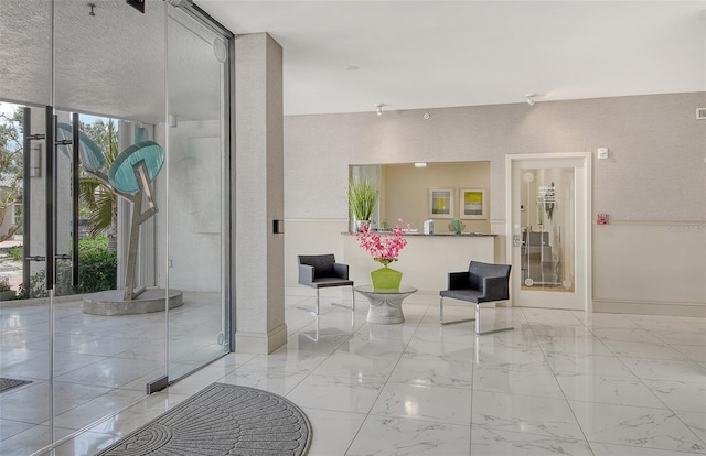 1000 Longboat Club Rd Unit 1105, Longboat Key, FL 34228 - building lobby featuring expansive windows