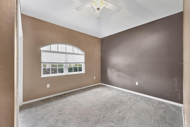 12342 Lavender Loop, Bradenton, FL 34212 - spare room with a ceiling fan and carpet