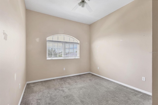 12342 Lavender Loop, Bradenton, FL 34212 - unfurnished room with carpet and a ceiling fan