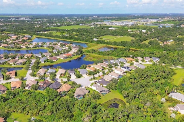 12342 Lavender Loop, Bradenton, FL 34212 - aerial view of property's location featuring a large body of water and nearby suburban area