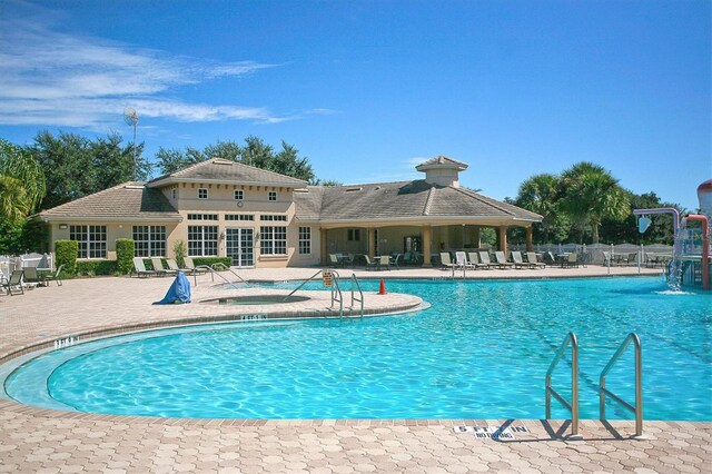 12342 Lavender Loop, Bradenton, FL 34212 - community pool with a patio area