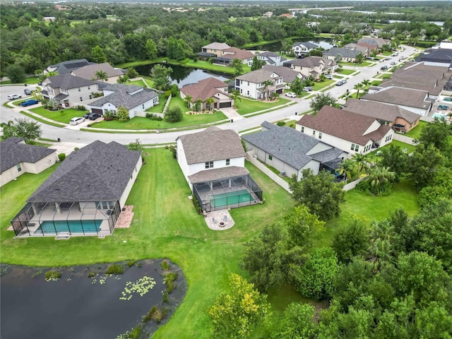 731 116th Ct NE, Bradenton, FL 34212 - aerial perspective of suburban area featuring a large body of water