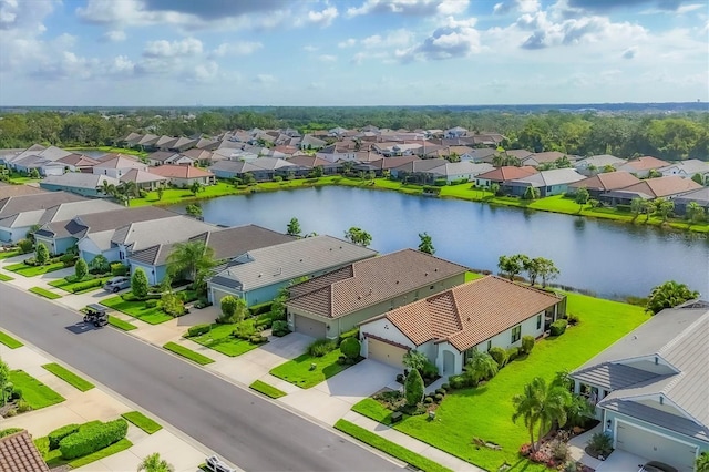 12641 Coastal Breeze Way, Bradenton, FL 34211 - aerial perspective of suburban area featuring a nearby body of water