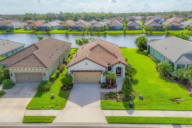 12641 Coastal Breeze Way, Bradenton, FL 34211 - aerial view of residential area with a nearby body of water