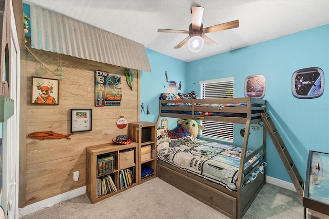 12641 Coastal Breeze Way, Bradenton, FL 34211 - carpeted bedroom with baseboards and ceiling fan