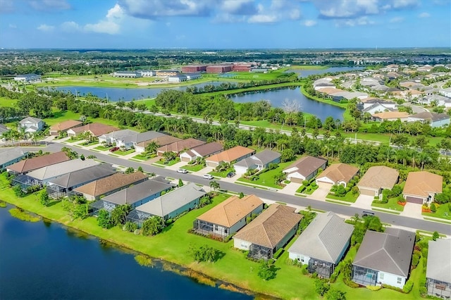 12641 Coastal Breeze Way, Bradenton, FL 34211 - aerial view of residential area with a nearby body of water