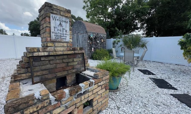 3614 29th Ave W, Bradenton, FL 34205 - fenced backyard with outdoor dining space and a patio