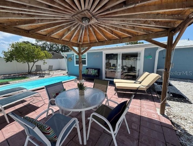 3614 29th Ave W, Bradenton, FL 34205 - fenced backyard featuring a patio area