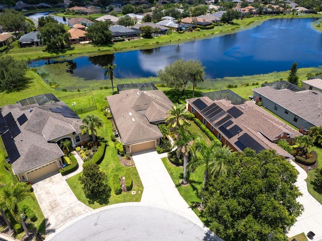 280 Dahlia Ct, Bradenton, FL 34212 - aerial view of residential area with a large body of water