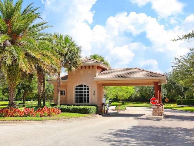 280 Dahlia Ct, Bradenton, FL 34212 - view of community with a carport and driveway