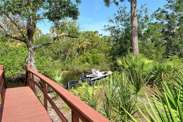 730 137th St NE, Bradenton, FL 34212 - view of wooden deck