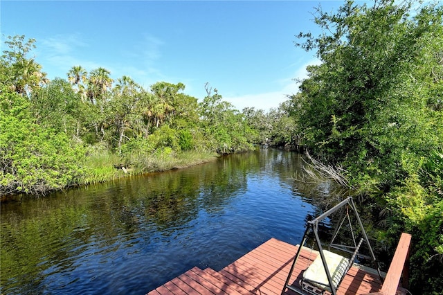 730 137th St NE, Bradenton, FL 34212 - dock featuring a water view