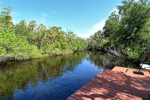 730 137th St NE, Bradenton, FL 34212 - dock with a water view