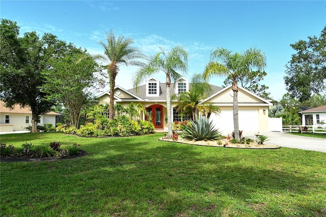 730 137th St NE, Bradenton, FL 34212 - view of front of house with concrete driveway and an attached garage