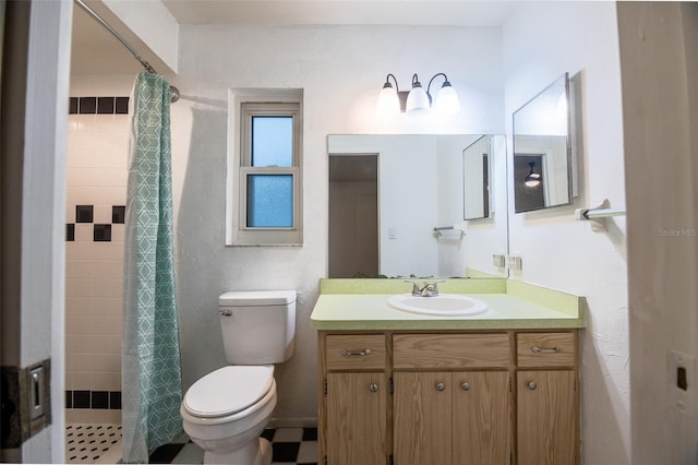 1208 Francis Ave, Sarasota, FL 34232 - bathroom featuring vanity and a tile shower