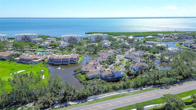 2039 Gulf Of Mexico Dr Unit G3-207, Longboat Key, FL 34228 - aerial view of residential area with a large body of water and a golf course